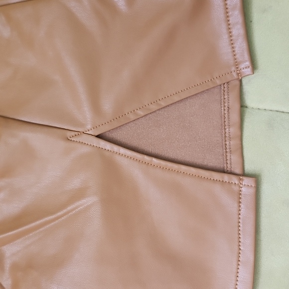 Y2k REWASH Brown Asymmetrical Mini Skirt - Picture 8 of 8
